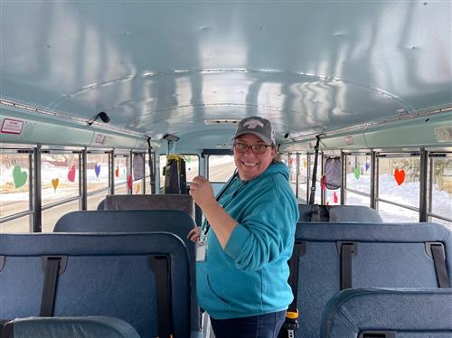 Female Bus Driver